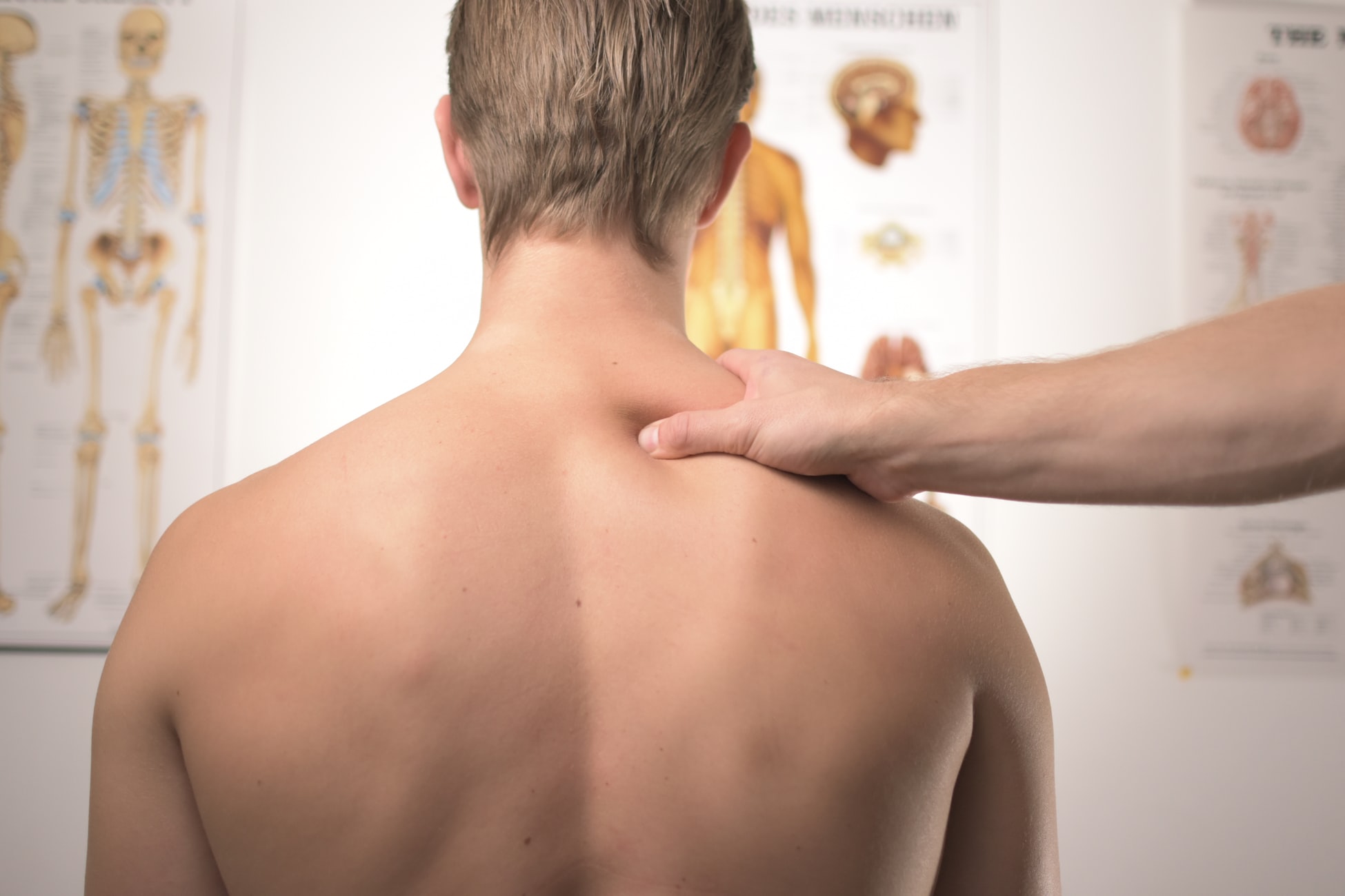 Massage des épaules